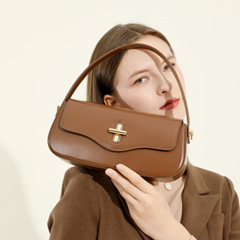 cowhide genuine leather tote shoulder bags for women 2025 luxury designer large capacity shopper work ladies handbags