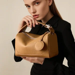 cowhide genuine leather pillow shoulder crossbody bags for women 2025 luxury designer top handle tote ladies handbags