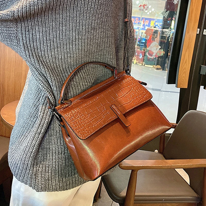 cowhide genuine leather shoulder bags for women 2025 luxury designer crossbody purses satchel work tote ladies handbags