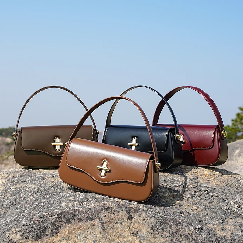 cowhide genuine leather tote shoulder bags for women 2025 luxury designer large capacity shopper work ladies handbags