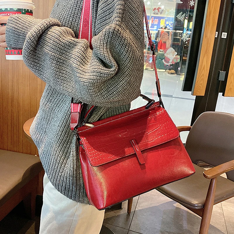 cowhide genuine leather shoulder bags for women 2025 luxury designer crossbody purses satchel work tote ladies handbags