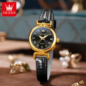 New Womens Watches Leather Strap Quartz Watch Waterproof Luminous Watches For Women Simple Fashion Original Reloj