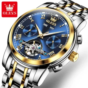 Men’s Watches Luxury Skeleton Automatic Mechanical Wrist Watch for Man